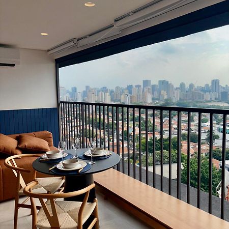Apartamento Com Estacao De Trabalho E Vista Proximo A Faria Lima E Congonhas São Paulo Kültér fotó