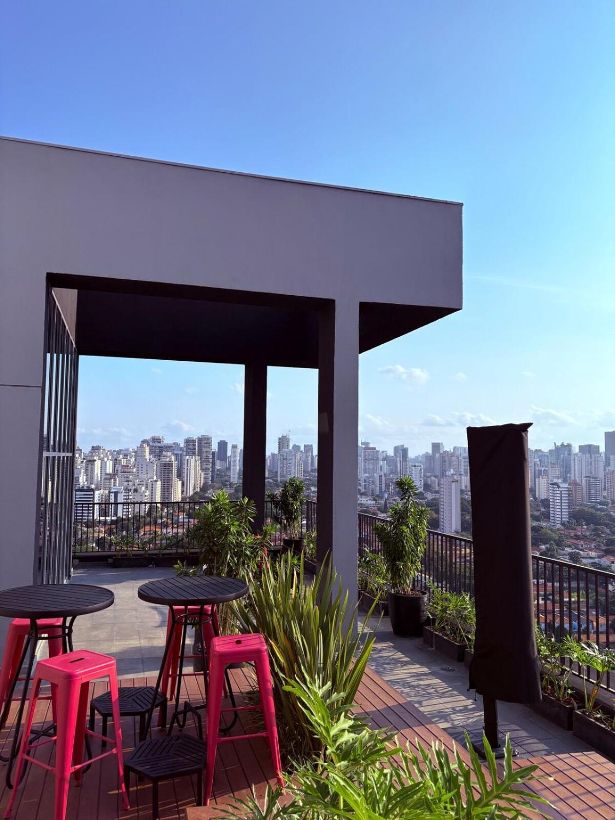 Apartamento Com Estacao De Trabalho E Vista Proximo A Faria Lima E Congonhas São Paulo Kültér fotó