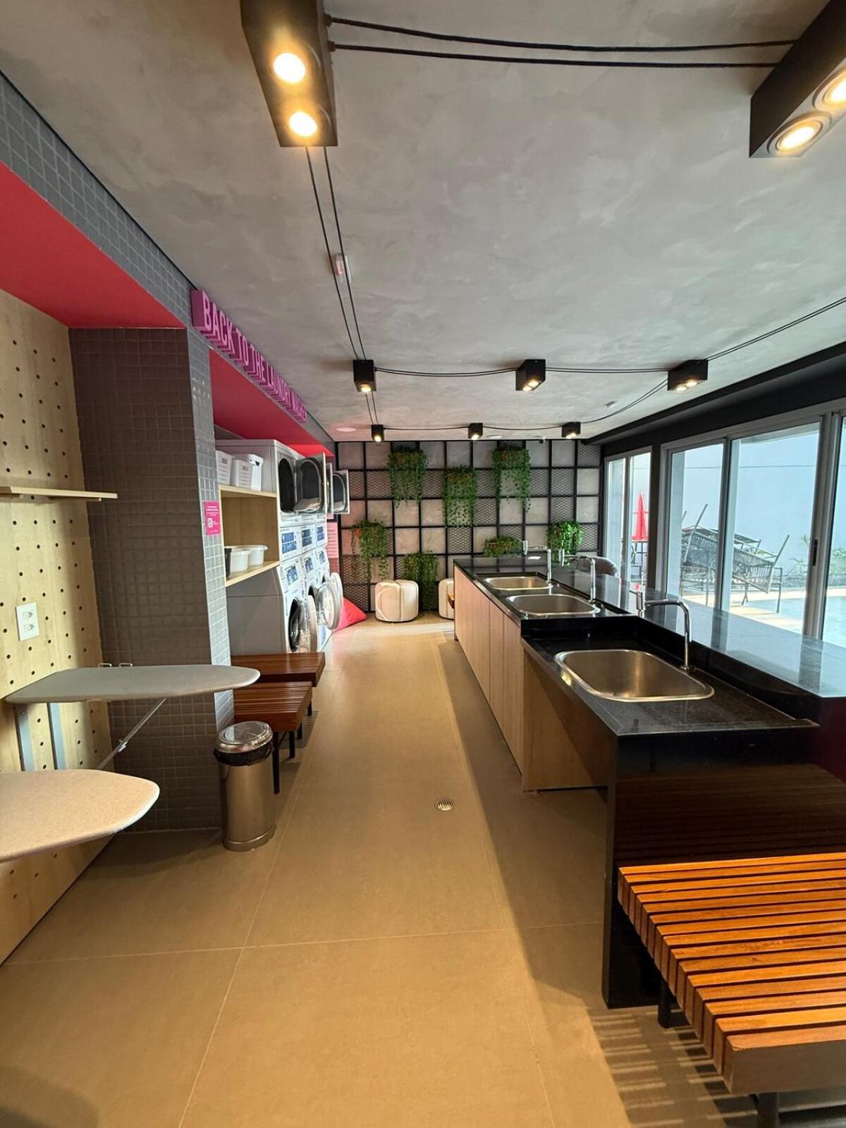 Apartamento Com Estacao De Trabalho E Vista Proximo A Faria Lima E Congonhas São Paulo Kültér fotó
