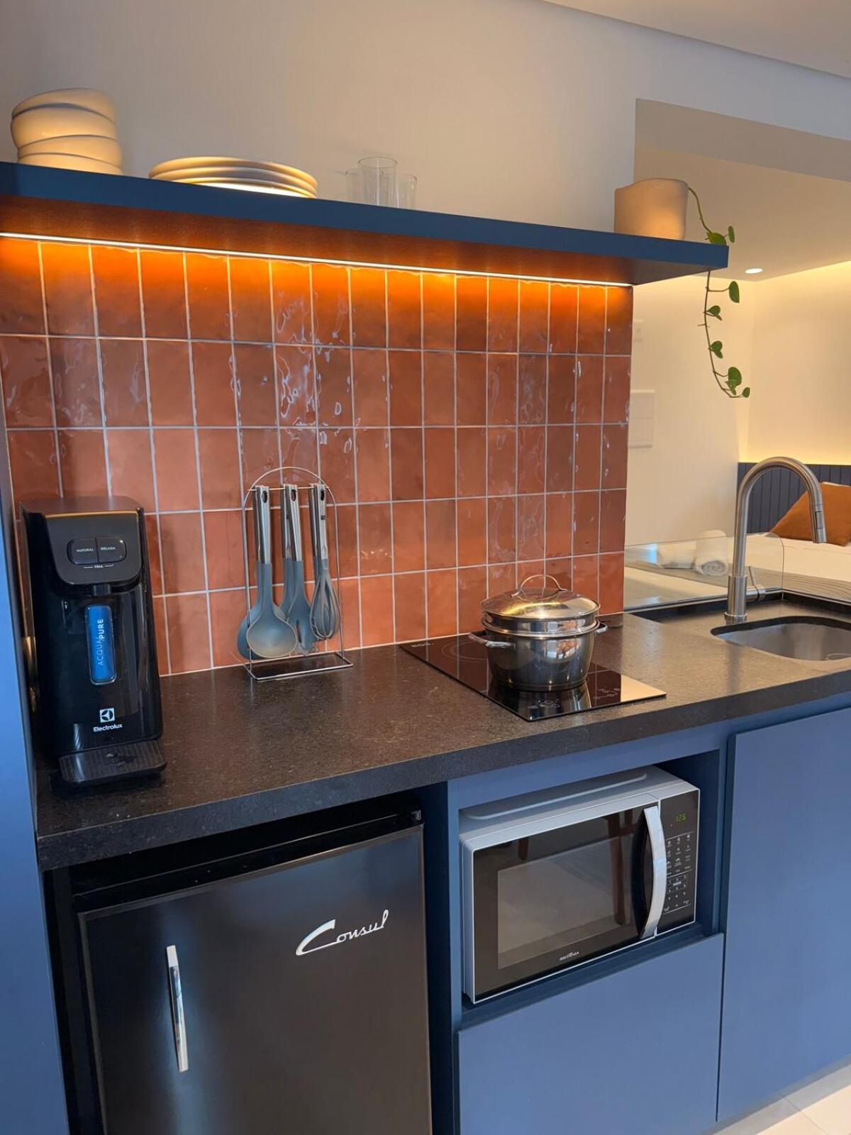 Apartamento Com Estacao De Trabalho E Vista Proximo A Faria Lima E Congonhas São Paulo Kültér fotó